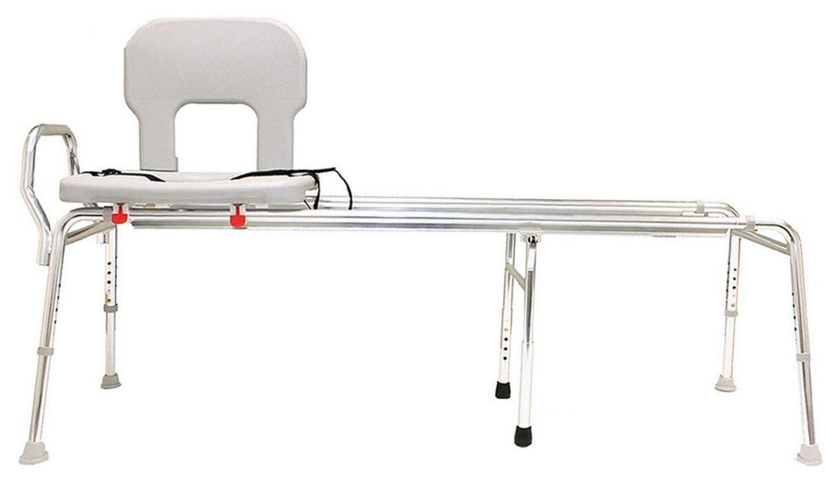 EagleHealth Toilet-to-Tub Transfer Bench 1