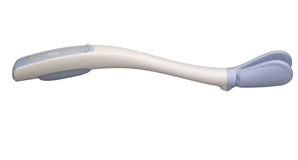 Juvo Toilet Aid with Integrated Hygienic Caddy for Range of Motion